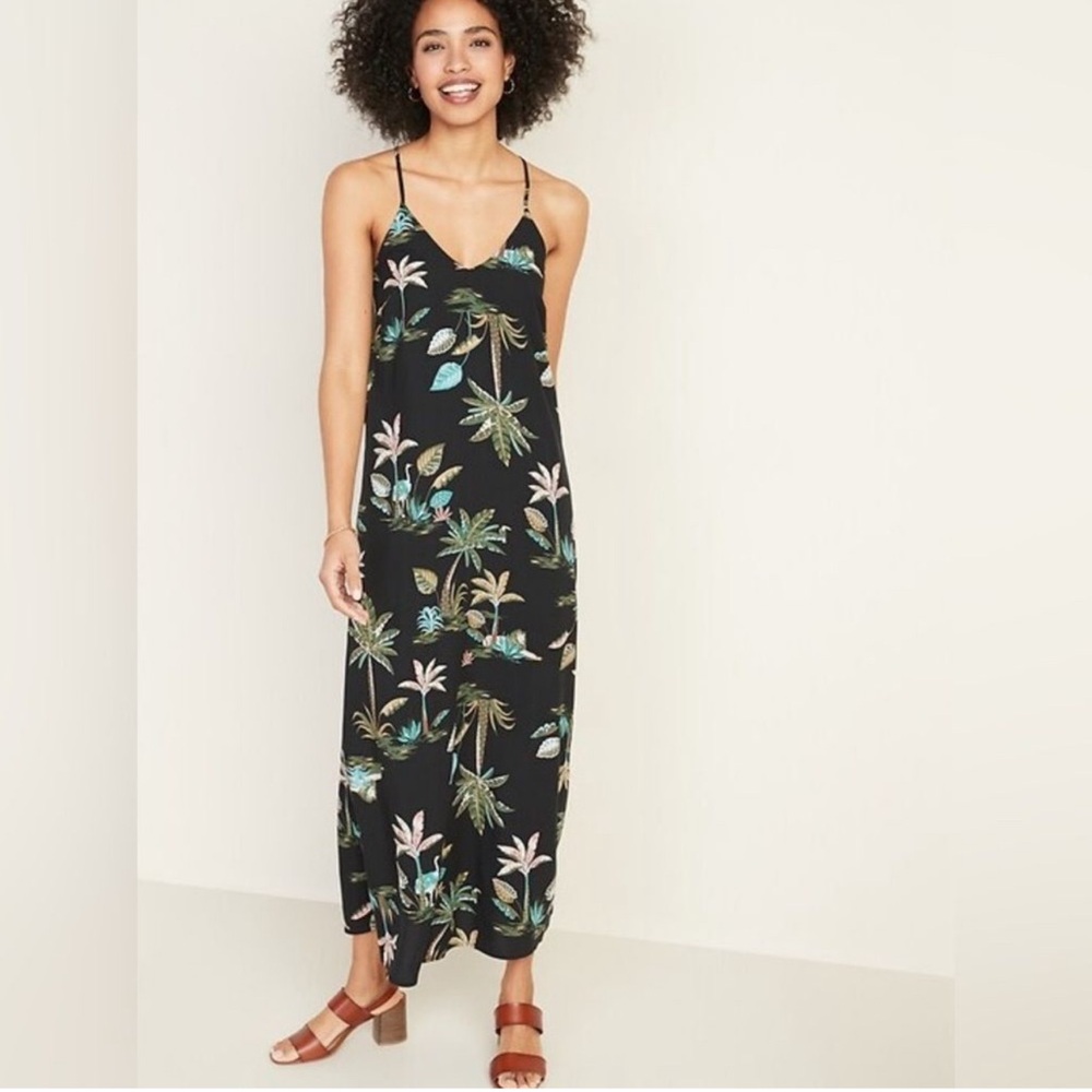 Old Navy Tropical Maxi Dress